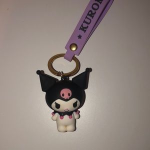 Sanrio official kuromi keychain